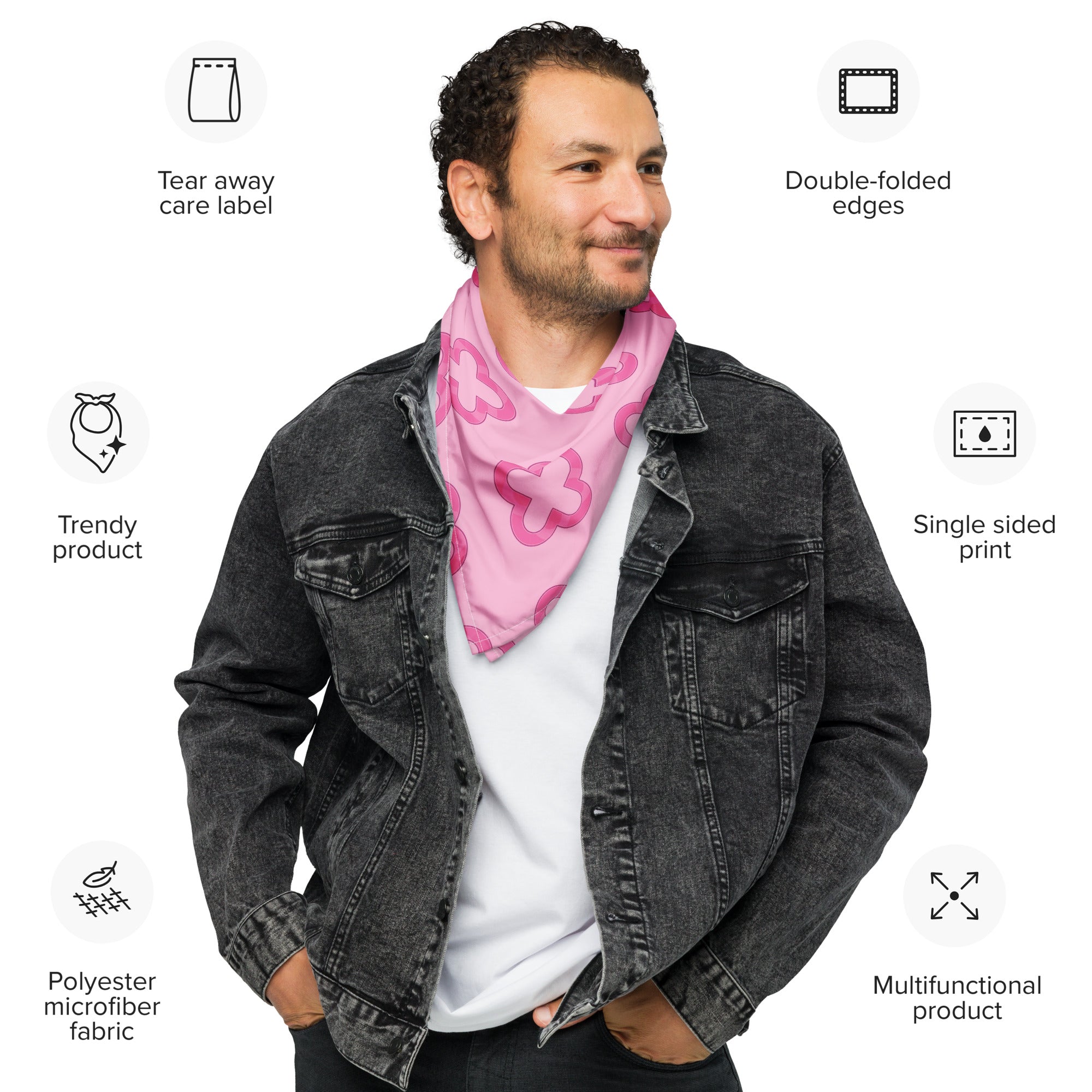 Pinky - All-over print bandana