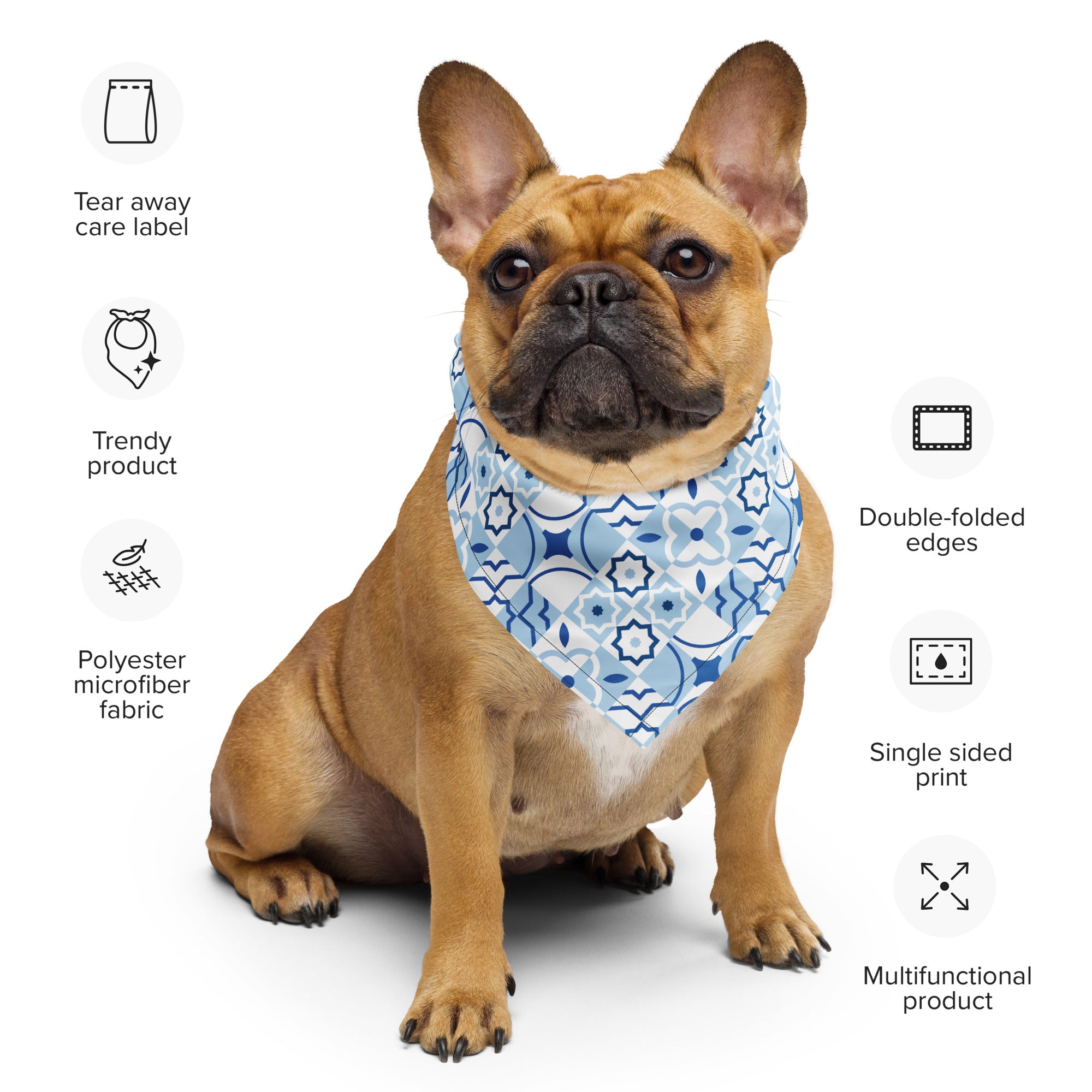 Tiles - All-over print bandana