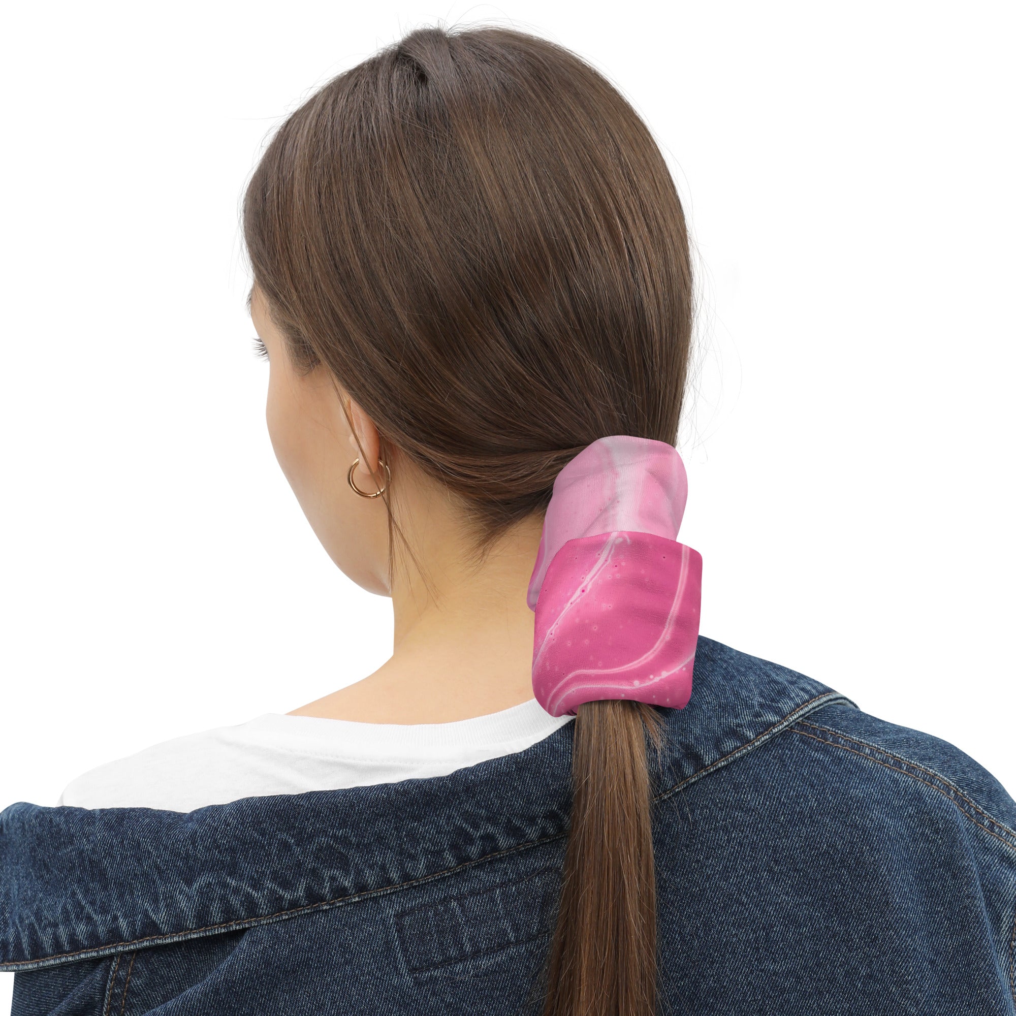 Pink Abstract - Neck Gaiter