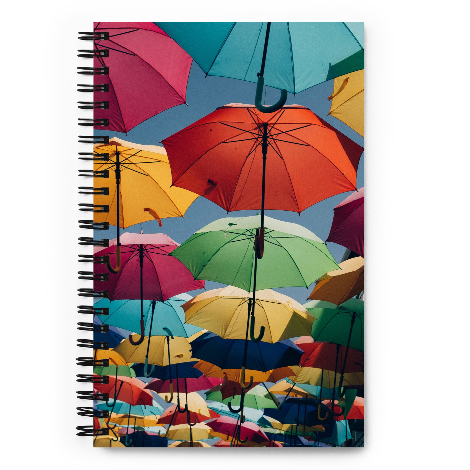 Umbrellas | Spiral notebook