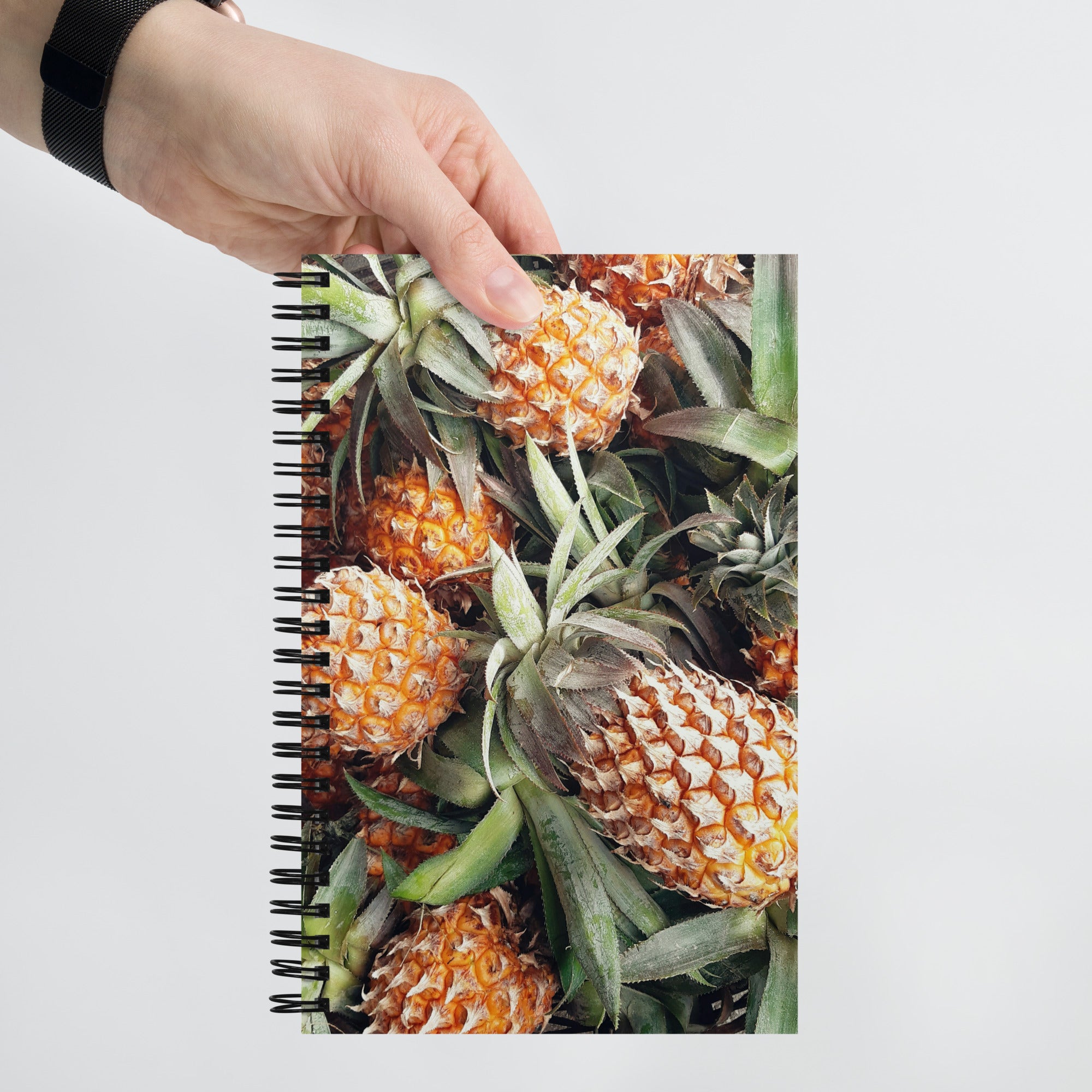 Pineapples - Spiral notebook