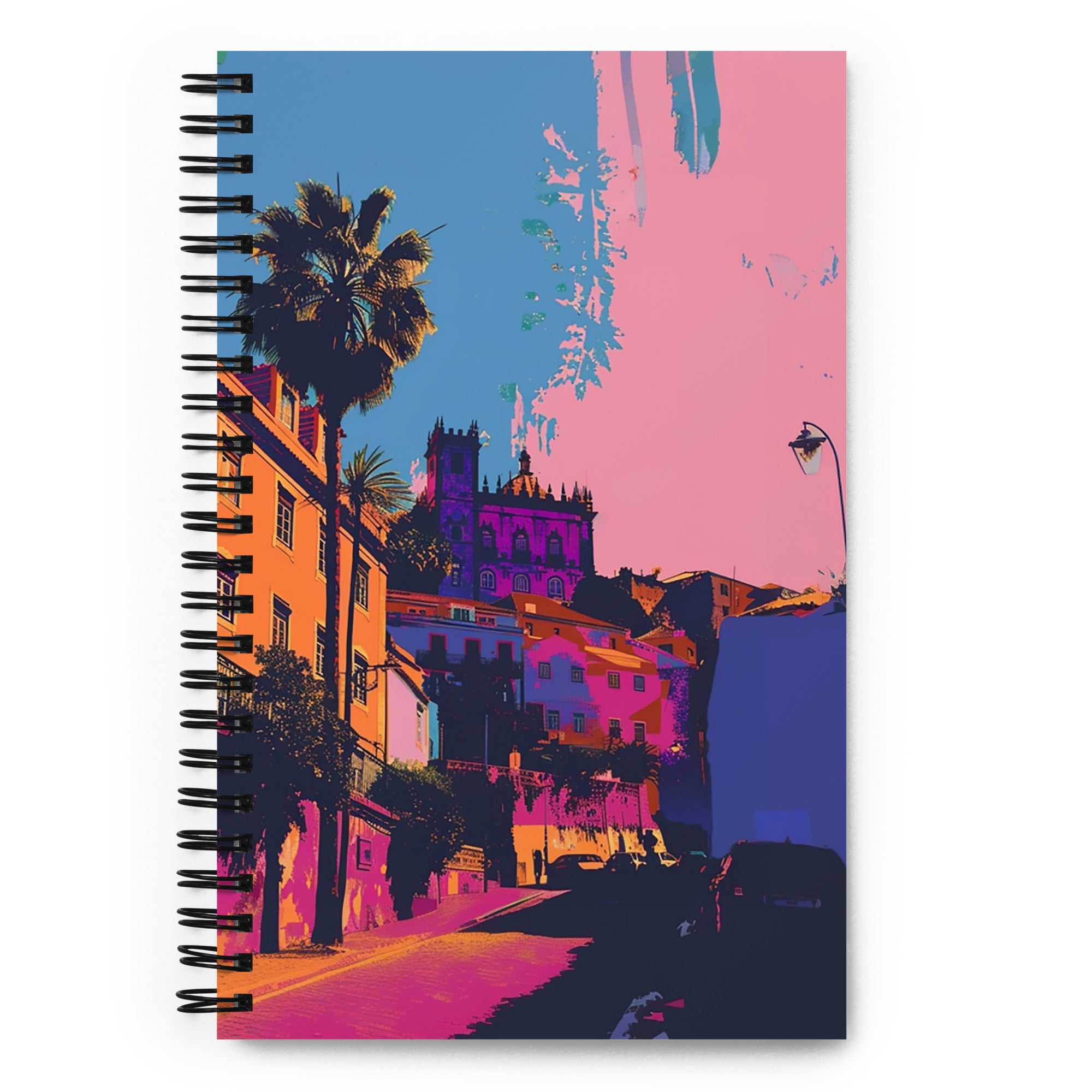Lisbon 2 - Spiral notebook