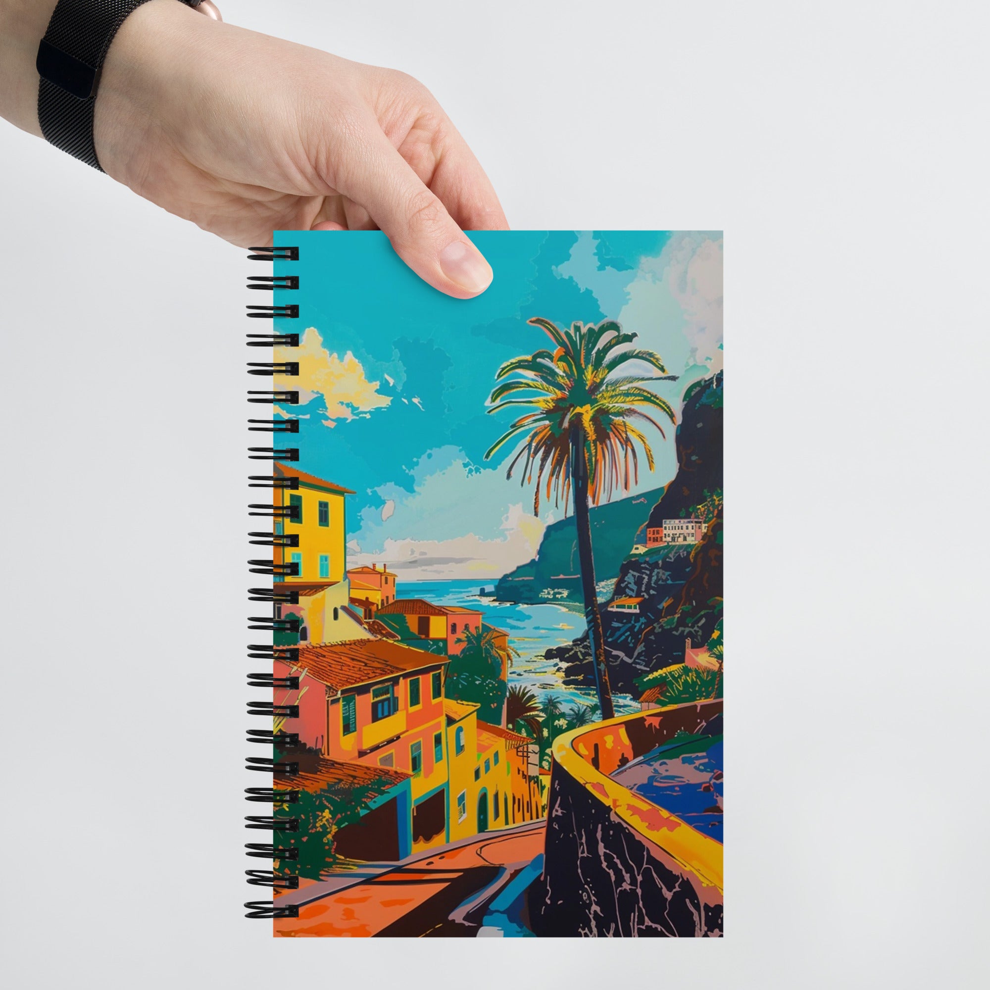 Madeira Pop Art - Spiral notebook