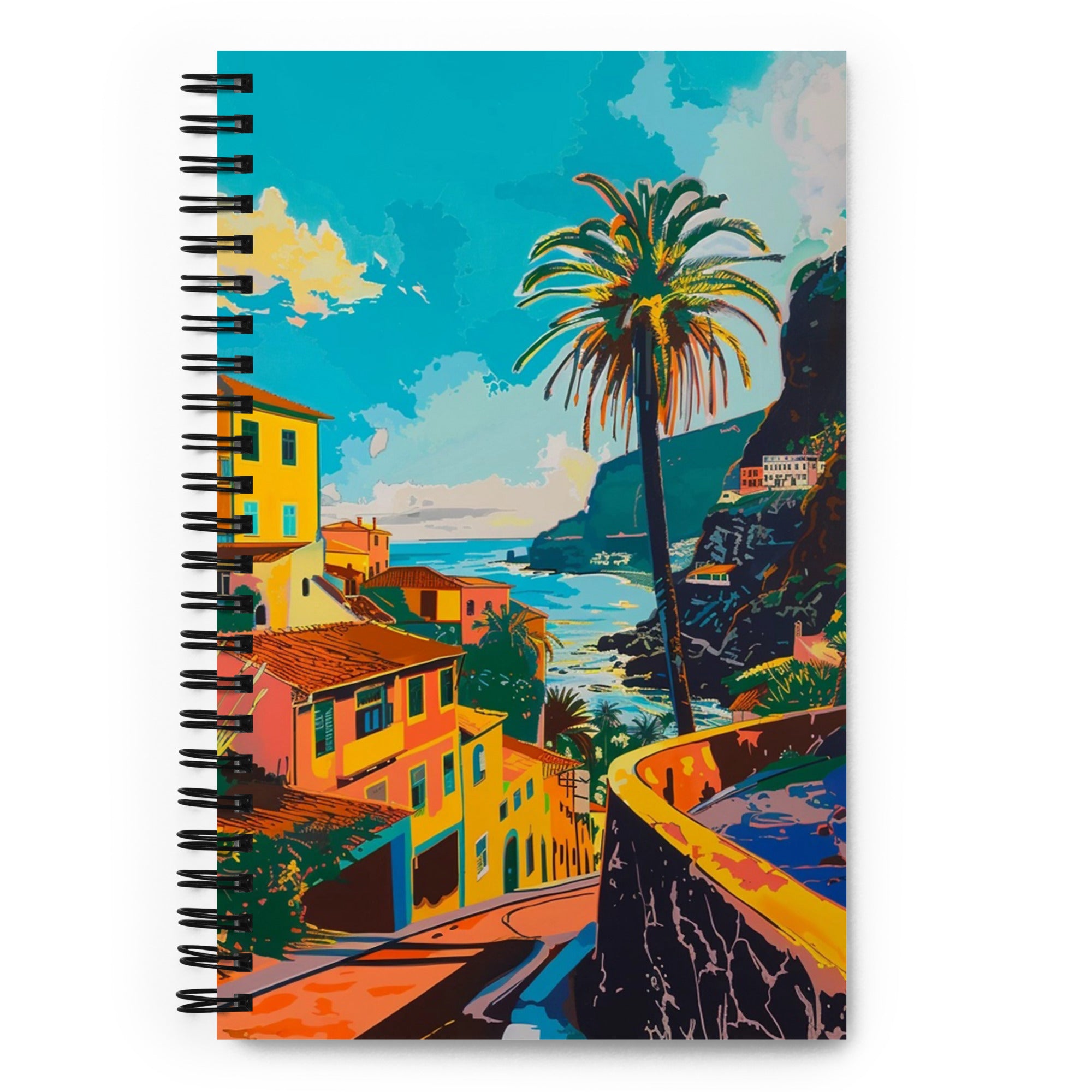 Madeira Pop Art - Spiral notebook