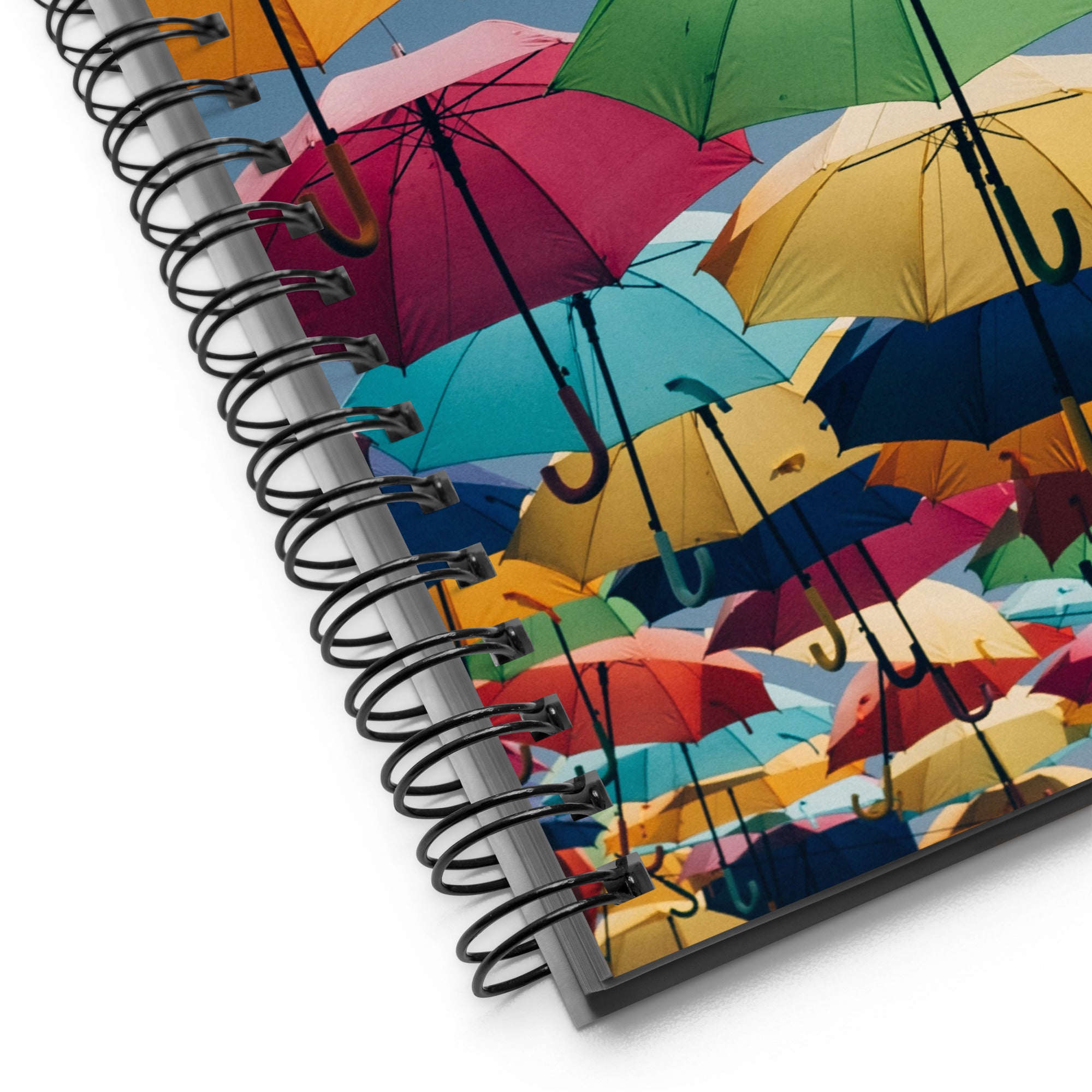 Umbrellas | Spiral notebook