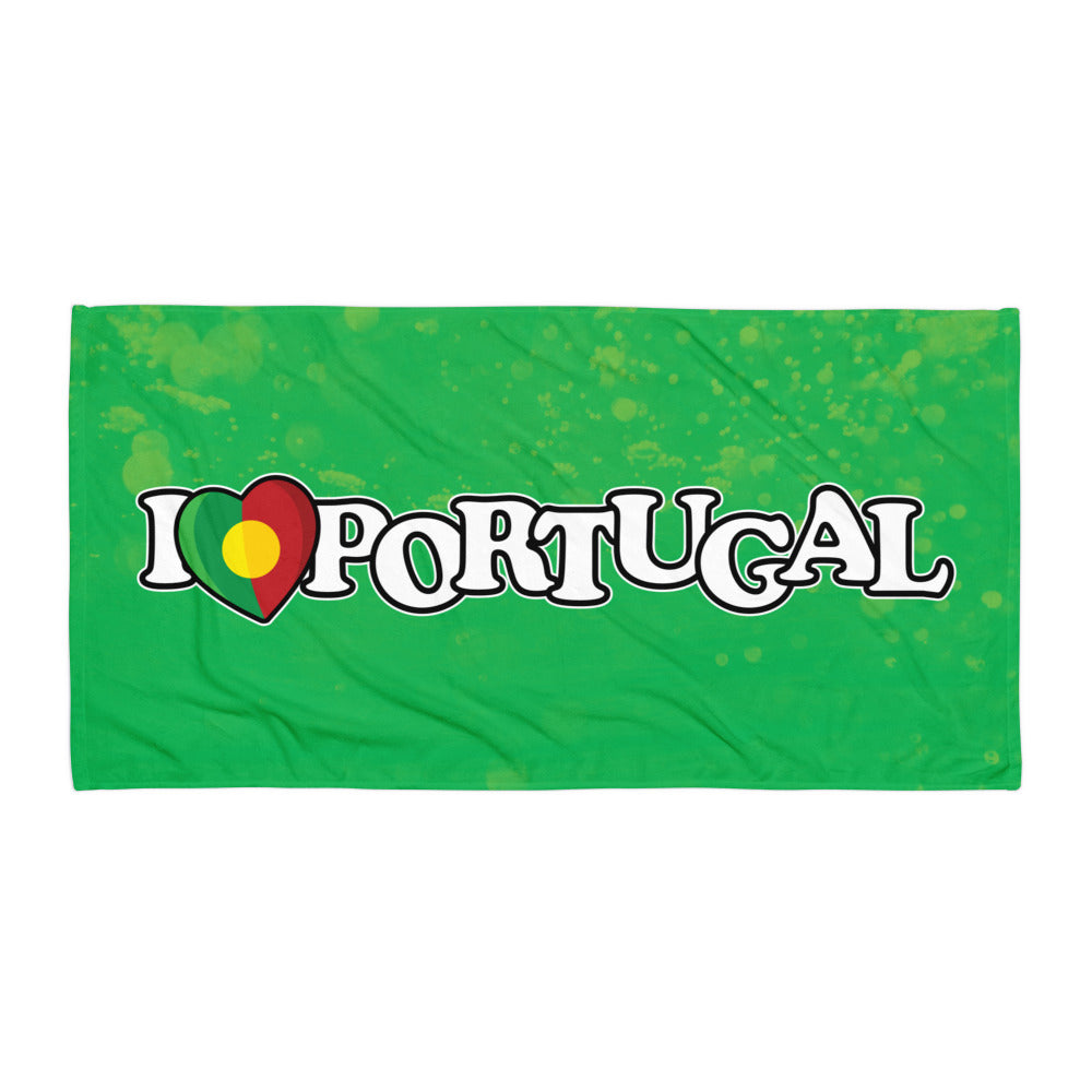 iLOVEportugal green - Towel