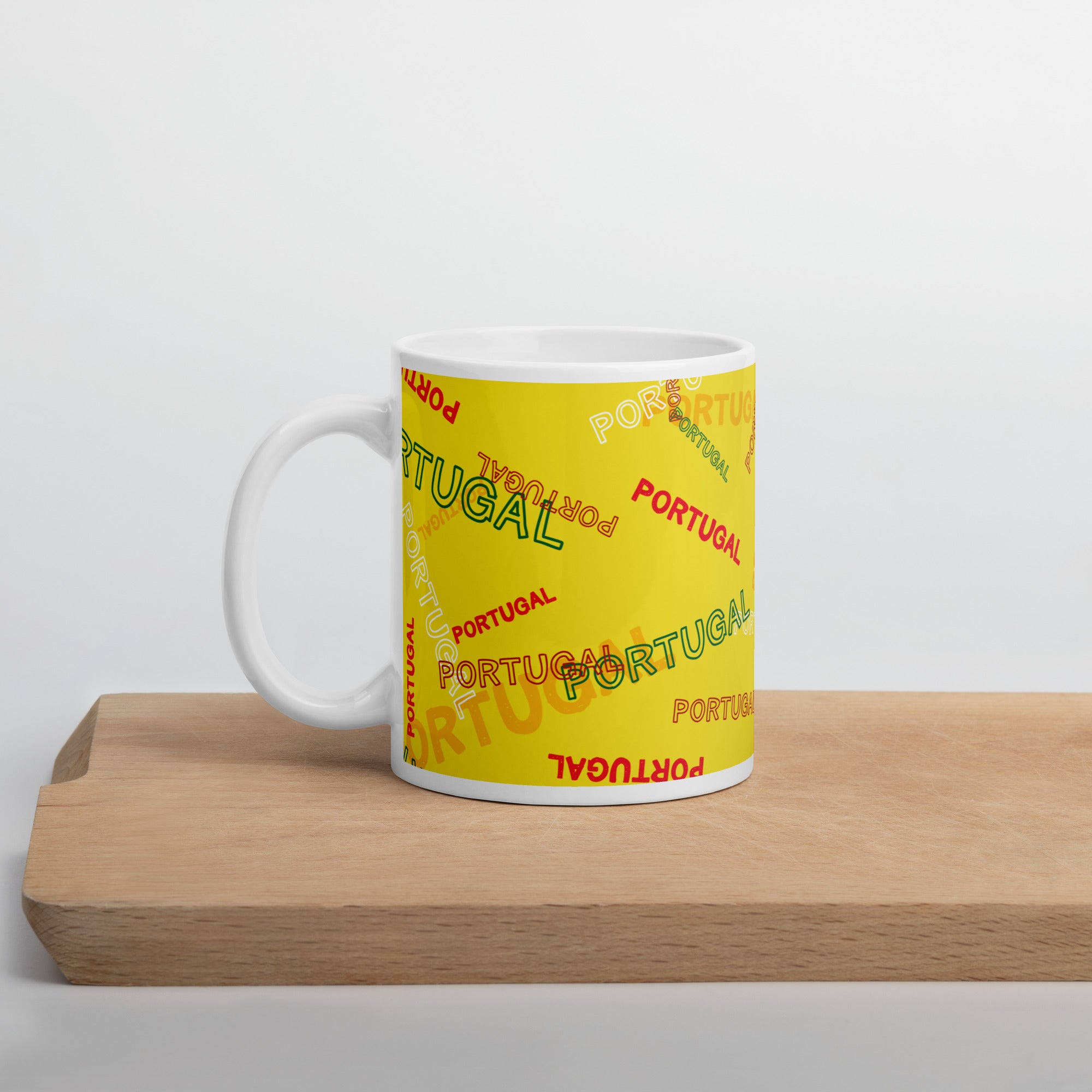 Portugal Mug - Yellow - Caneca