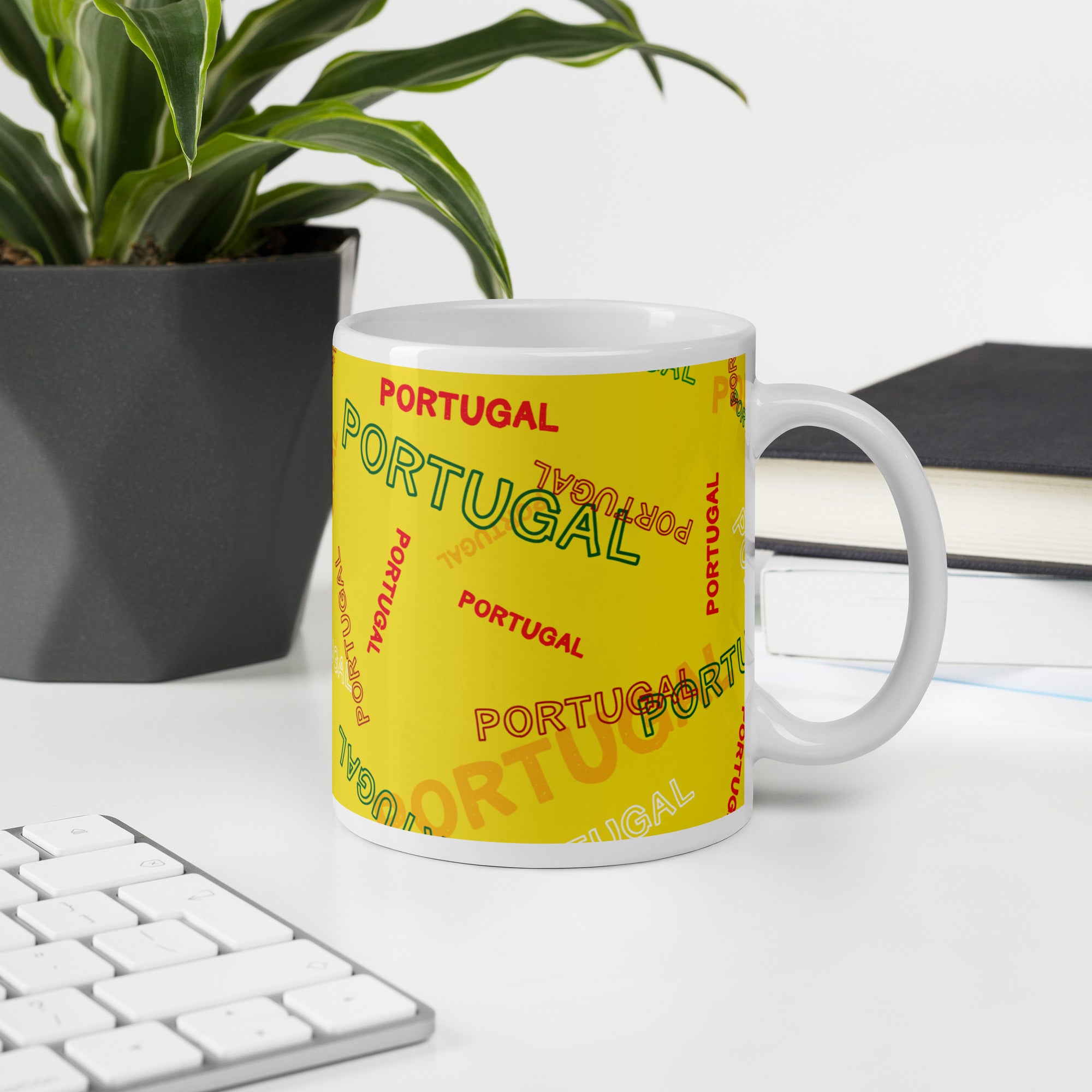 Portugal Mug - Yellow - Caneca