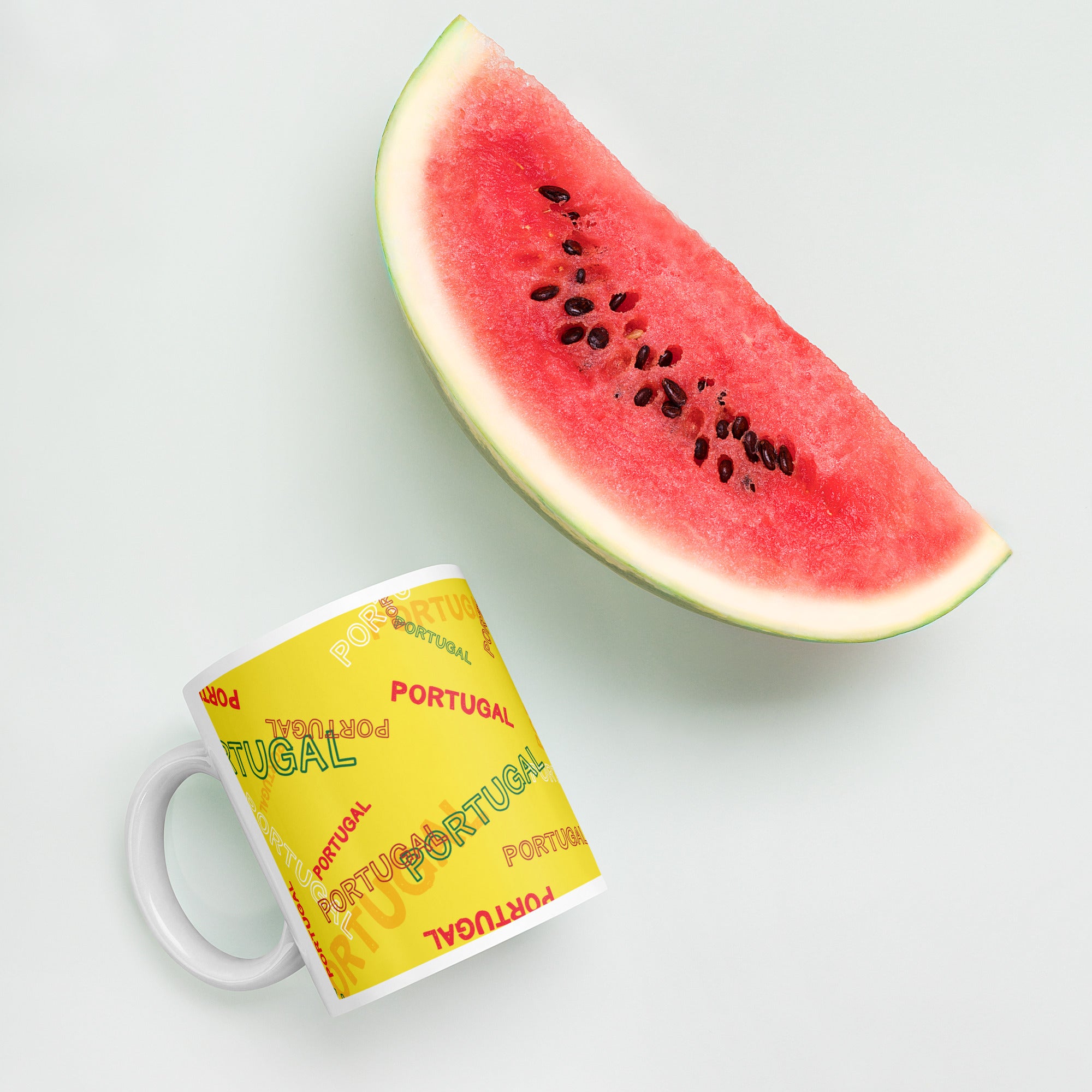 Portugal Mug - Yellow - Caneca