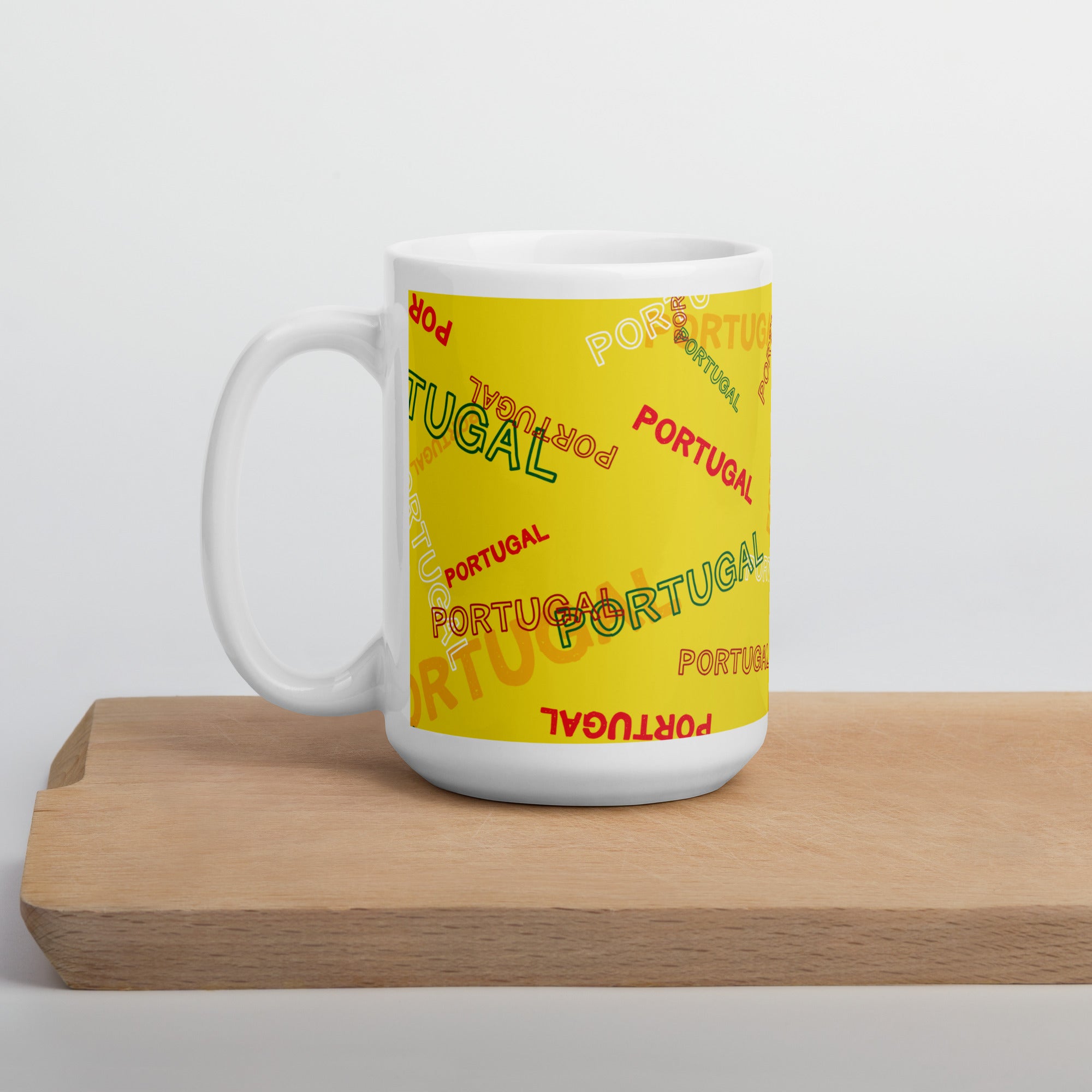 Portugal Mug - Yellow - Caneca