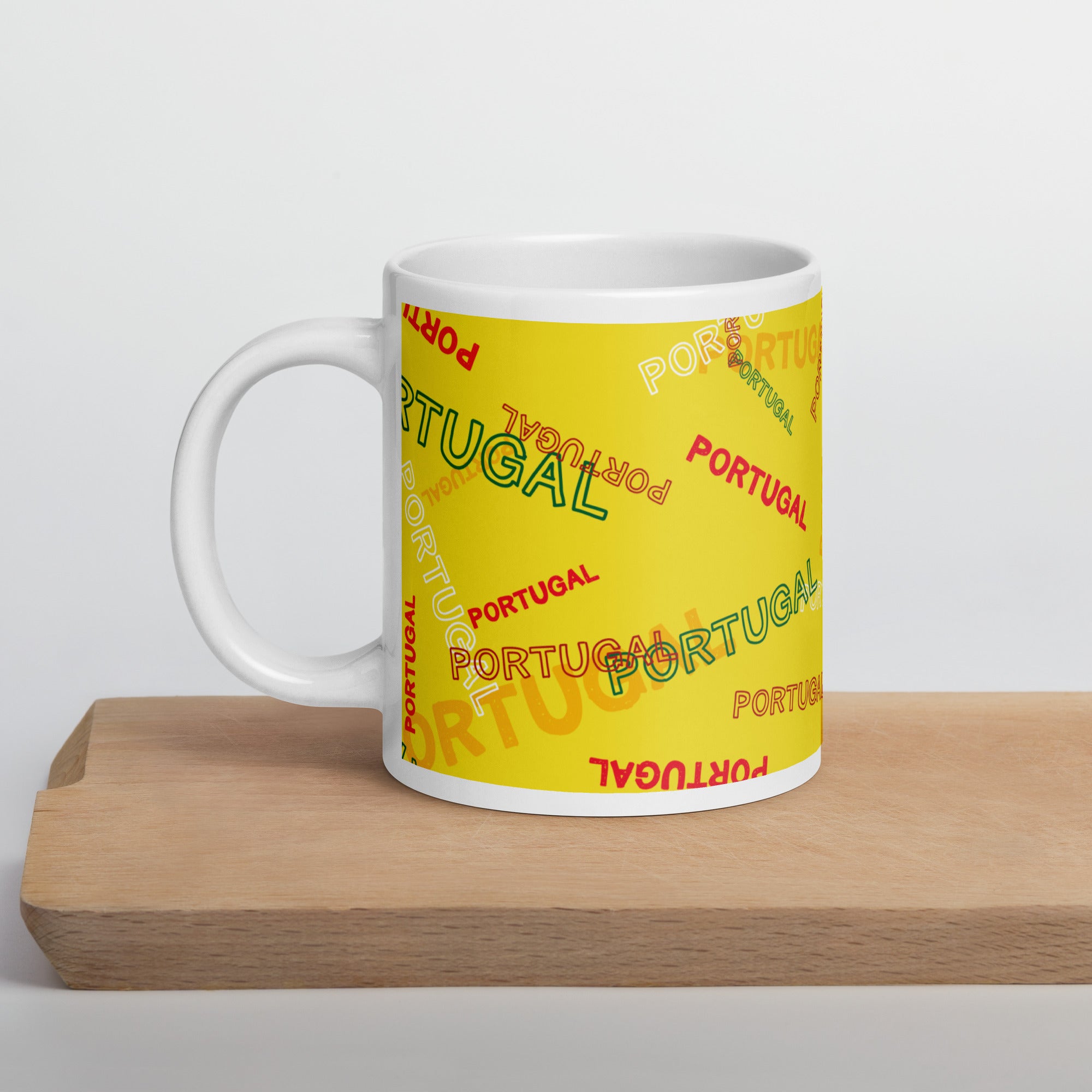 Portugal Mug - Yellow - Caneca