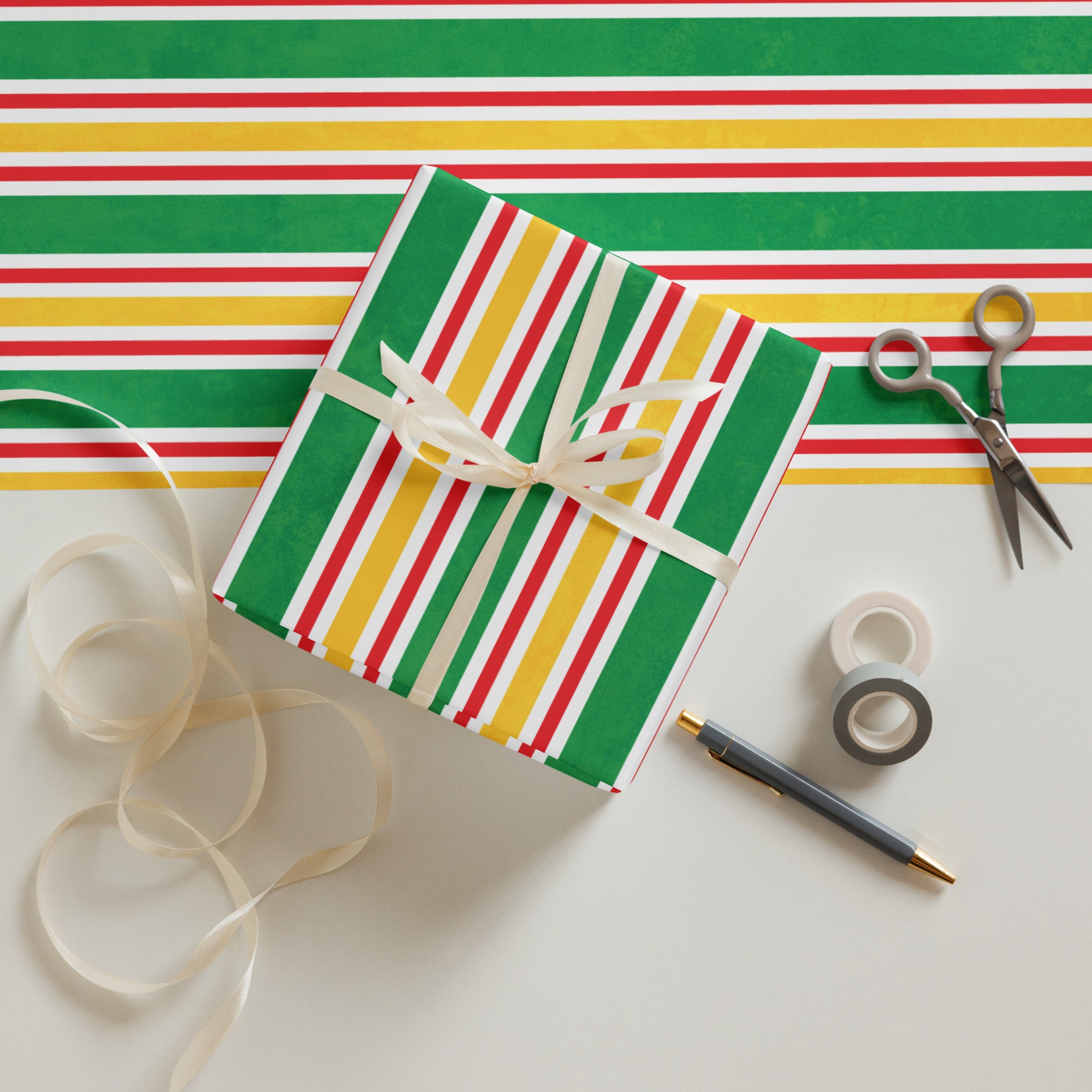 Portugal 4 - Wrapping paper x3 sheets - Papel de Embrulho - Gift - Prenda