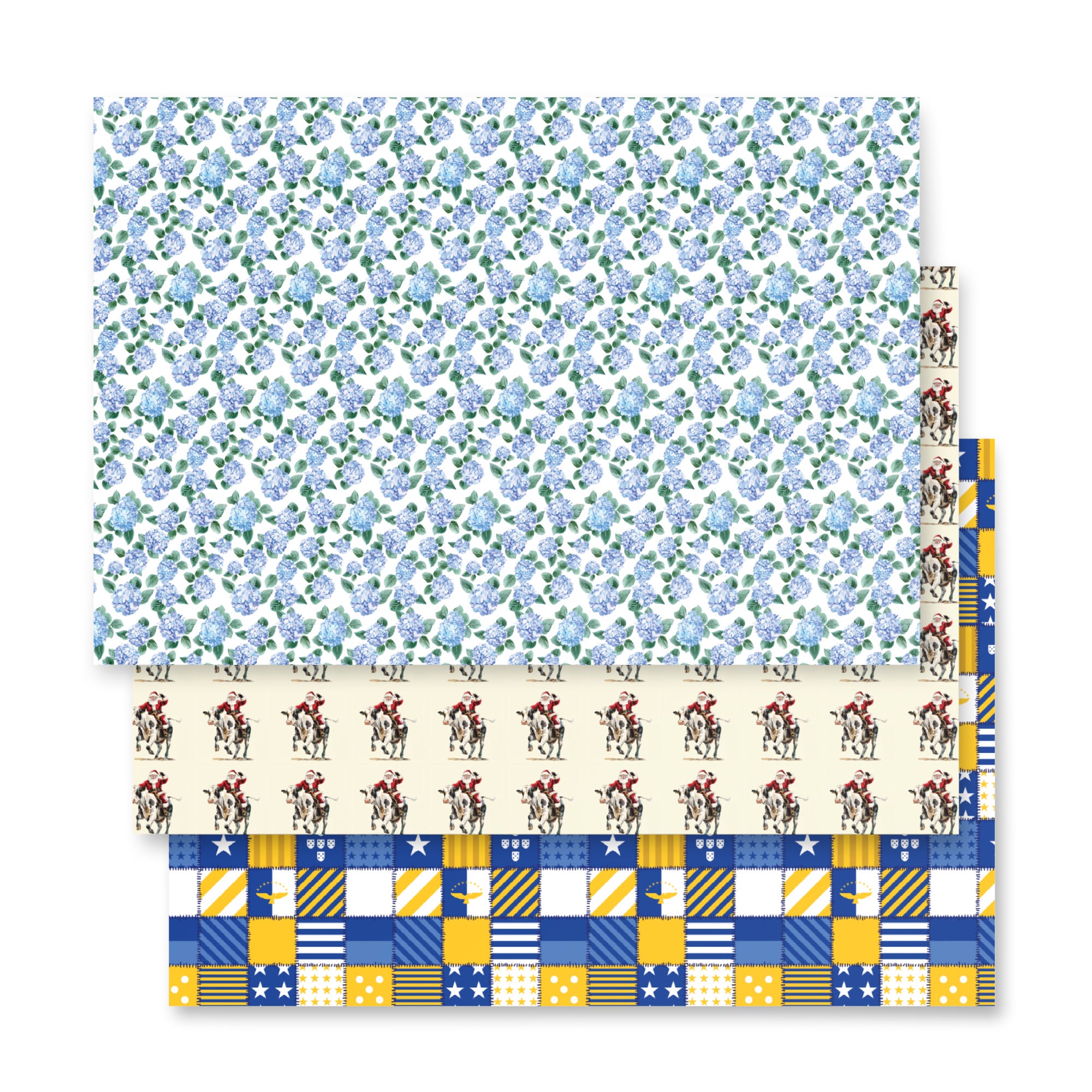 Açores 1 - Wrapping paper x3 sheets - Papel de Embrulho - Gift, Prenda, Azores