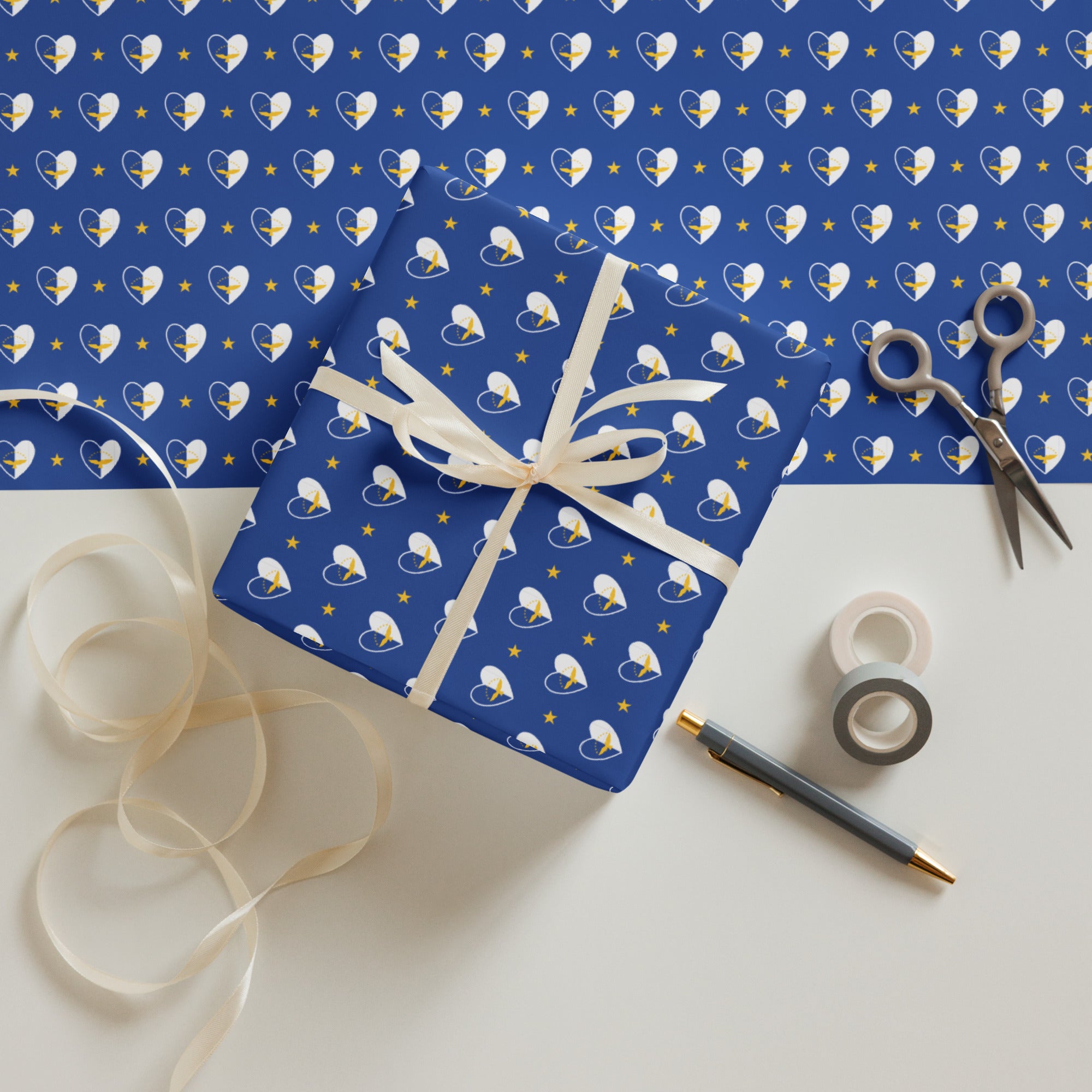 Açores 2 - Wrapping paper x3 sheets - Papel de Embrulho - Gift, Prenda, Azores