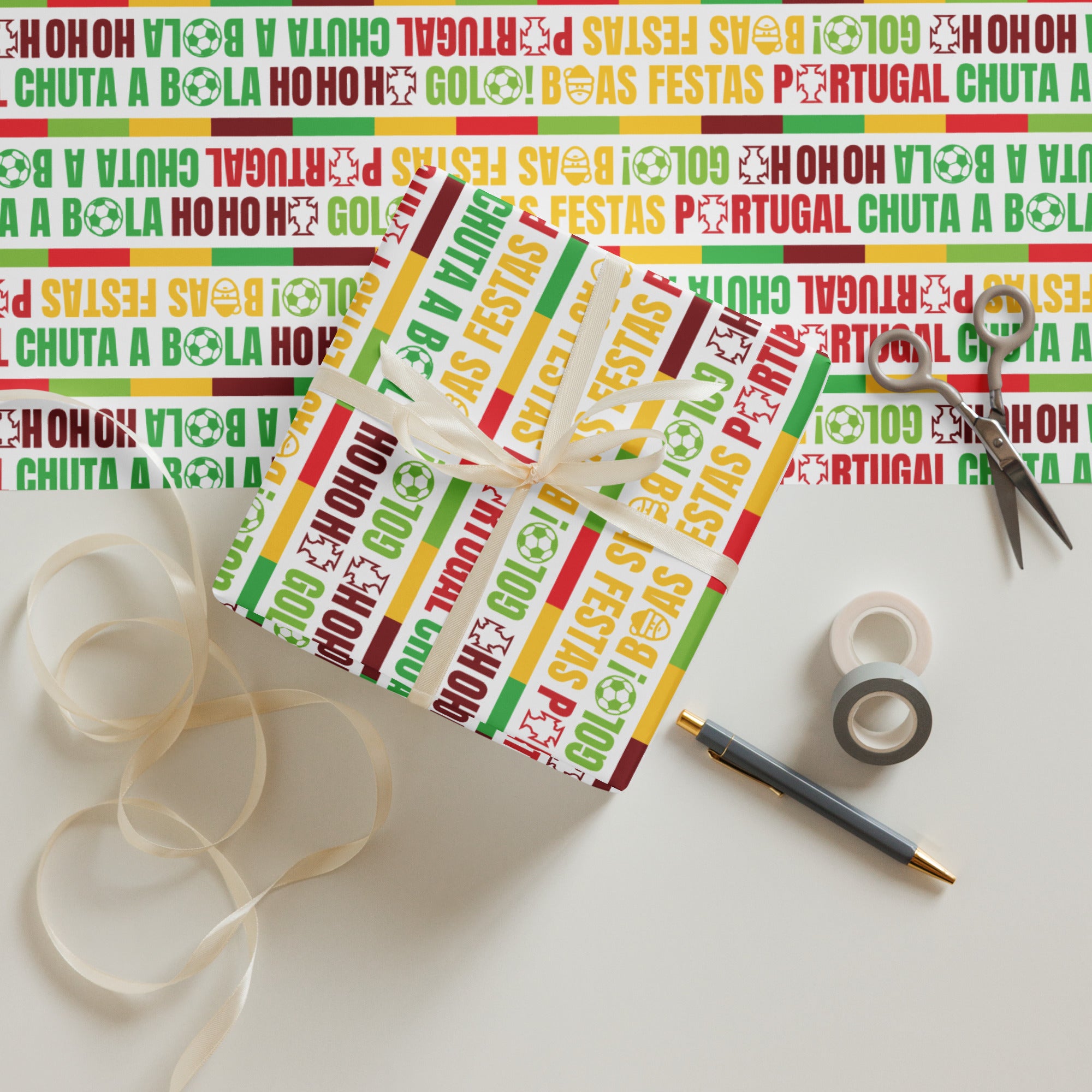 Portugal 1 - Wrapping paper x3 sheets - Papel de Embrulho - Gift