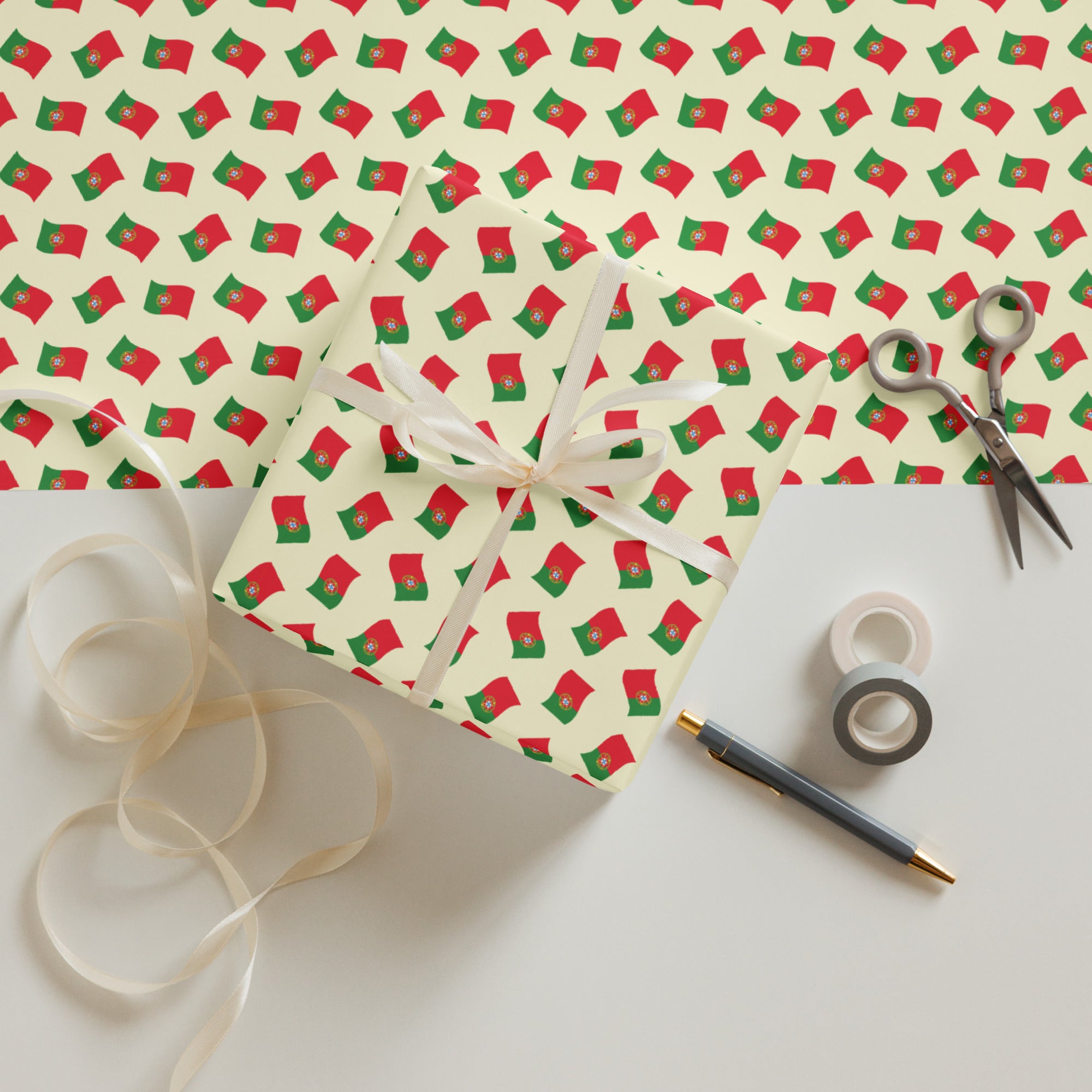 Portugal 3 - Wrapping paper x3 sheets - Papel de Embrulho - Gift