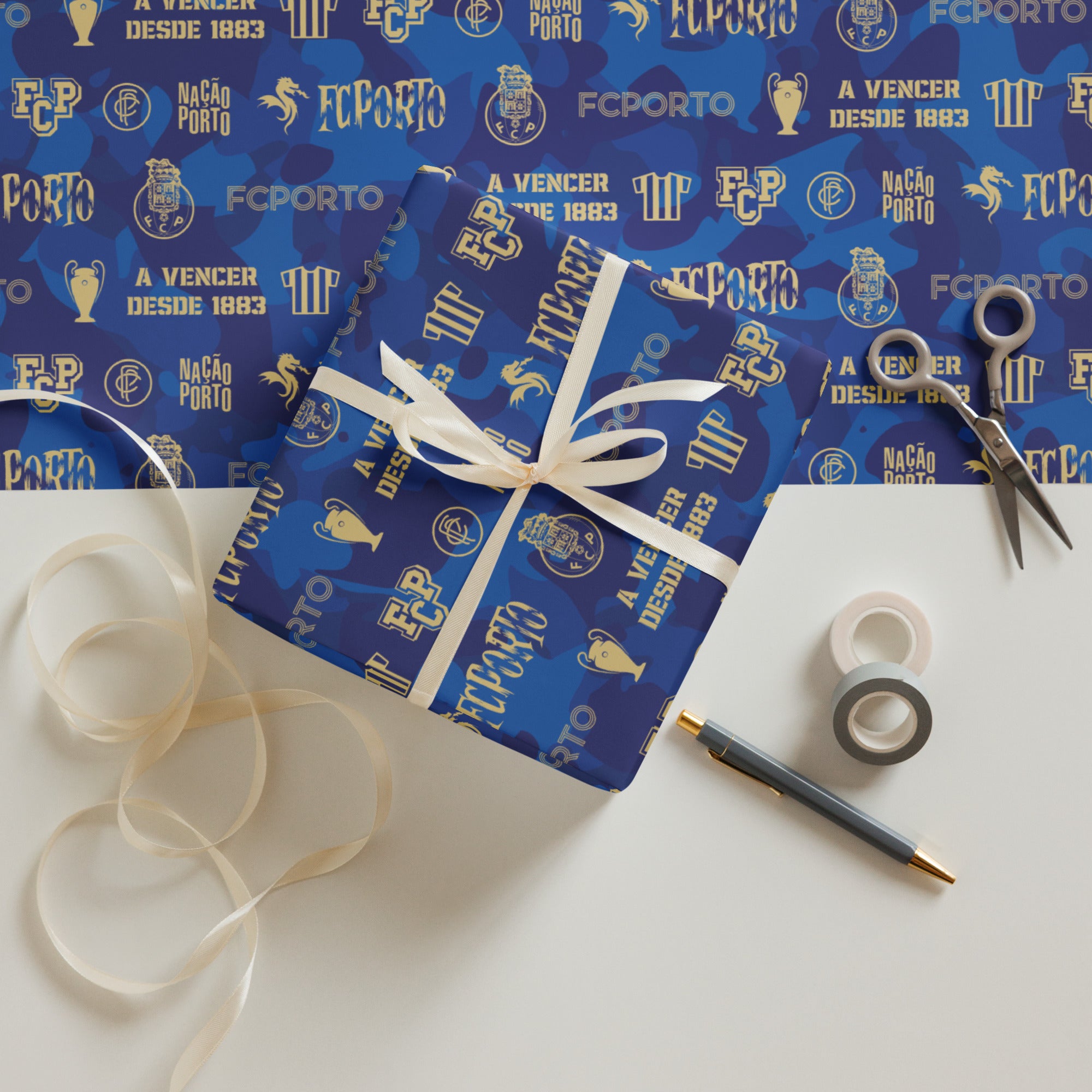 Porto 1 - Wrapping paper x3 sheets - Papel de Embrulho - Gift - Prenda