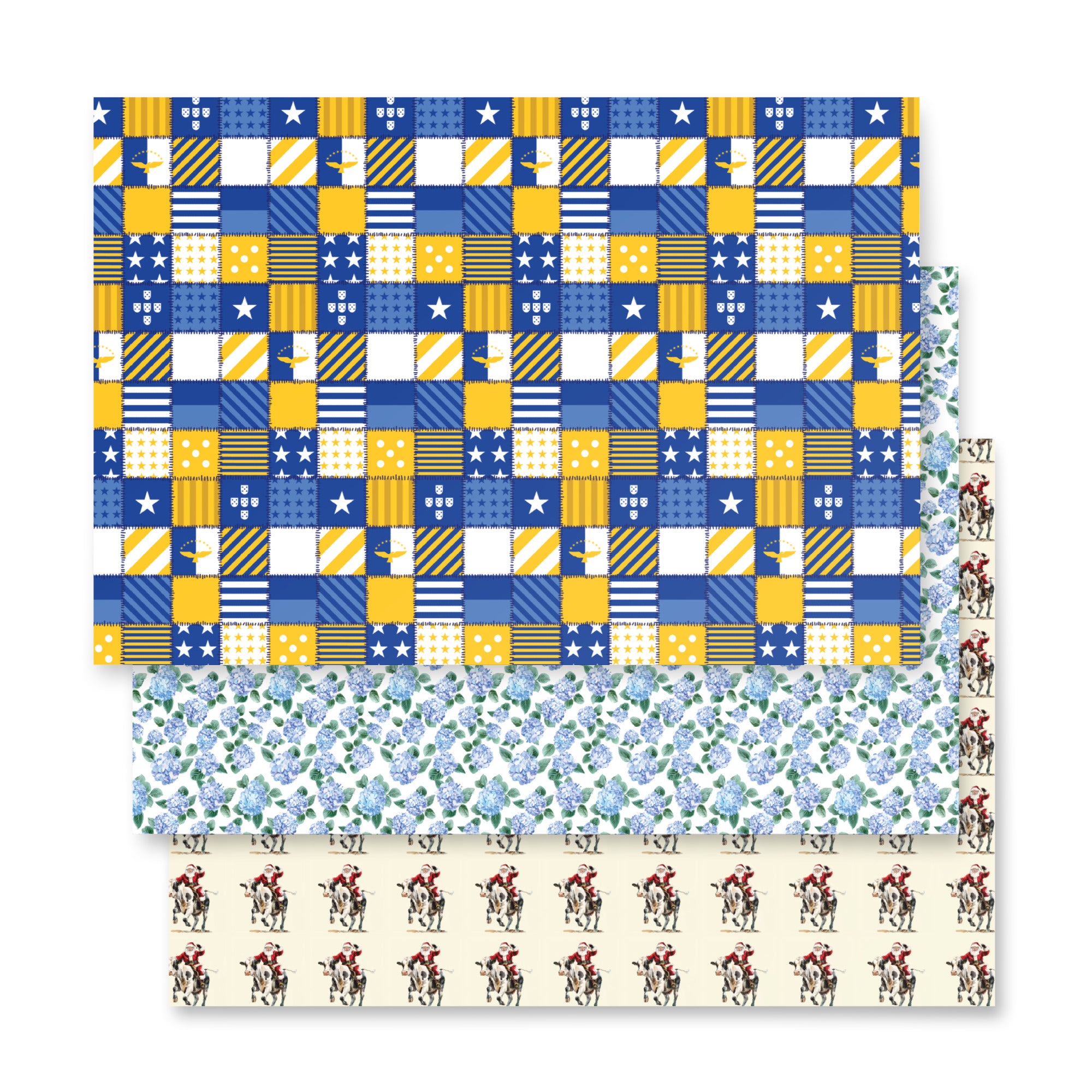 Açores 1 - Wrapping paper x3 sheets - Papel de Embrulho - Gift, Prenda, Azores