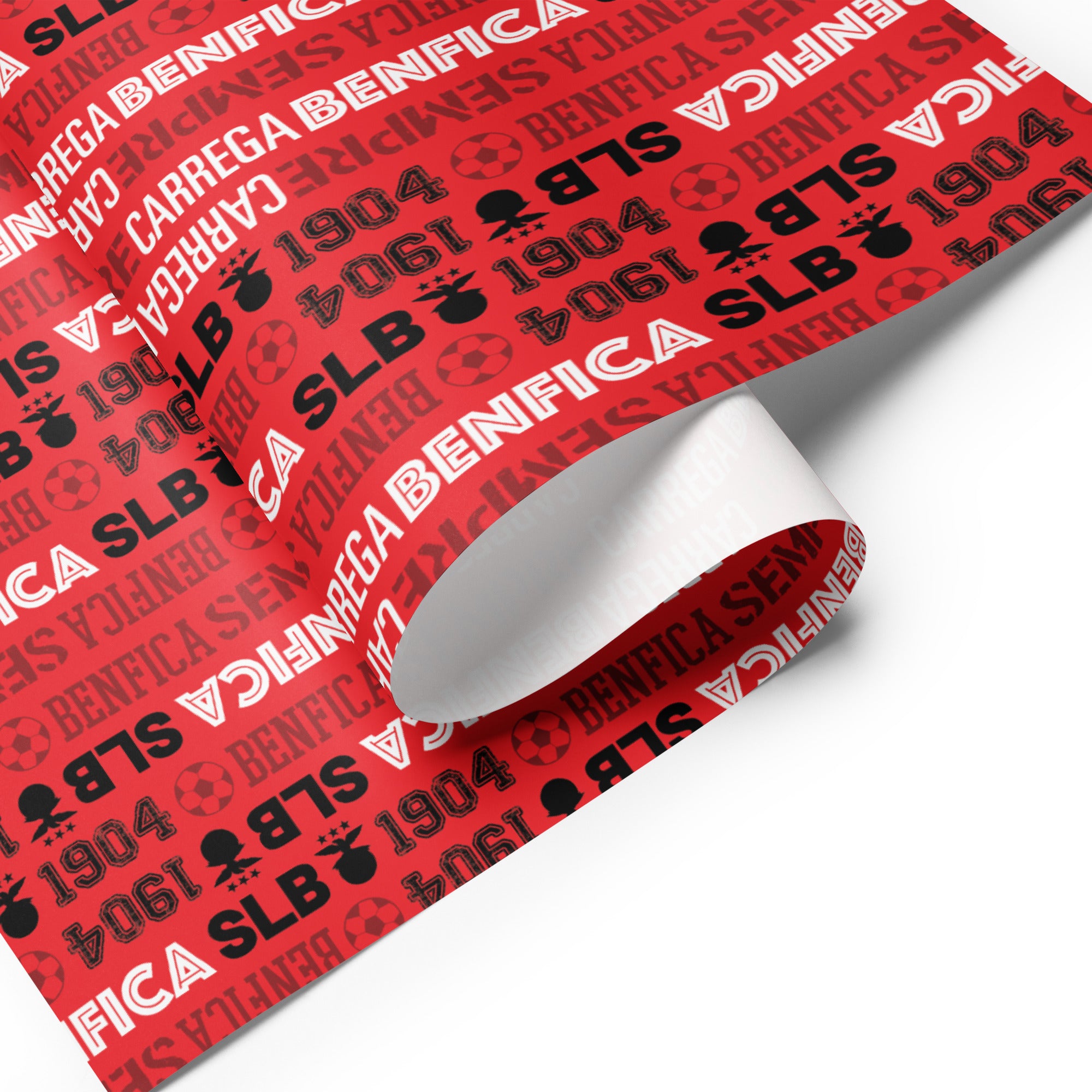 Benfica 1 - Wrapping paper x3 sheets - Papel de Embrulho - Gift