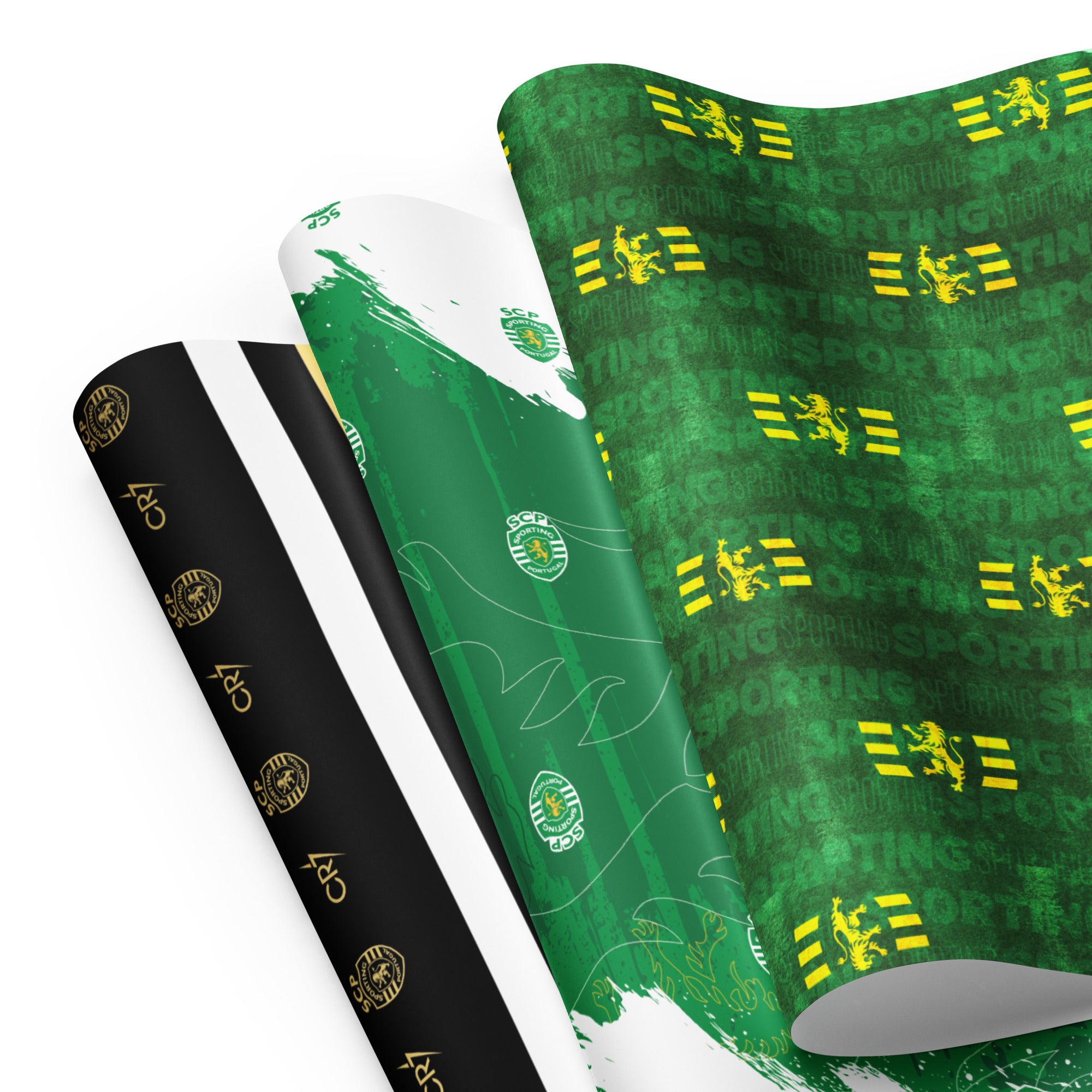 Sporting 1 - Wrapping paper x3 sheets - Papel de Embrulho - Gift