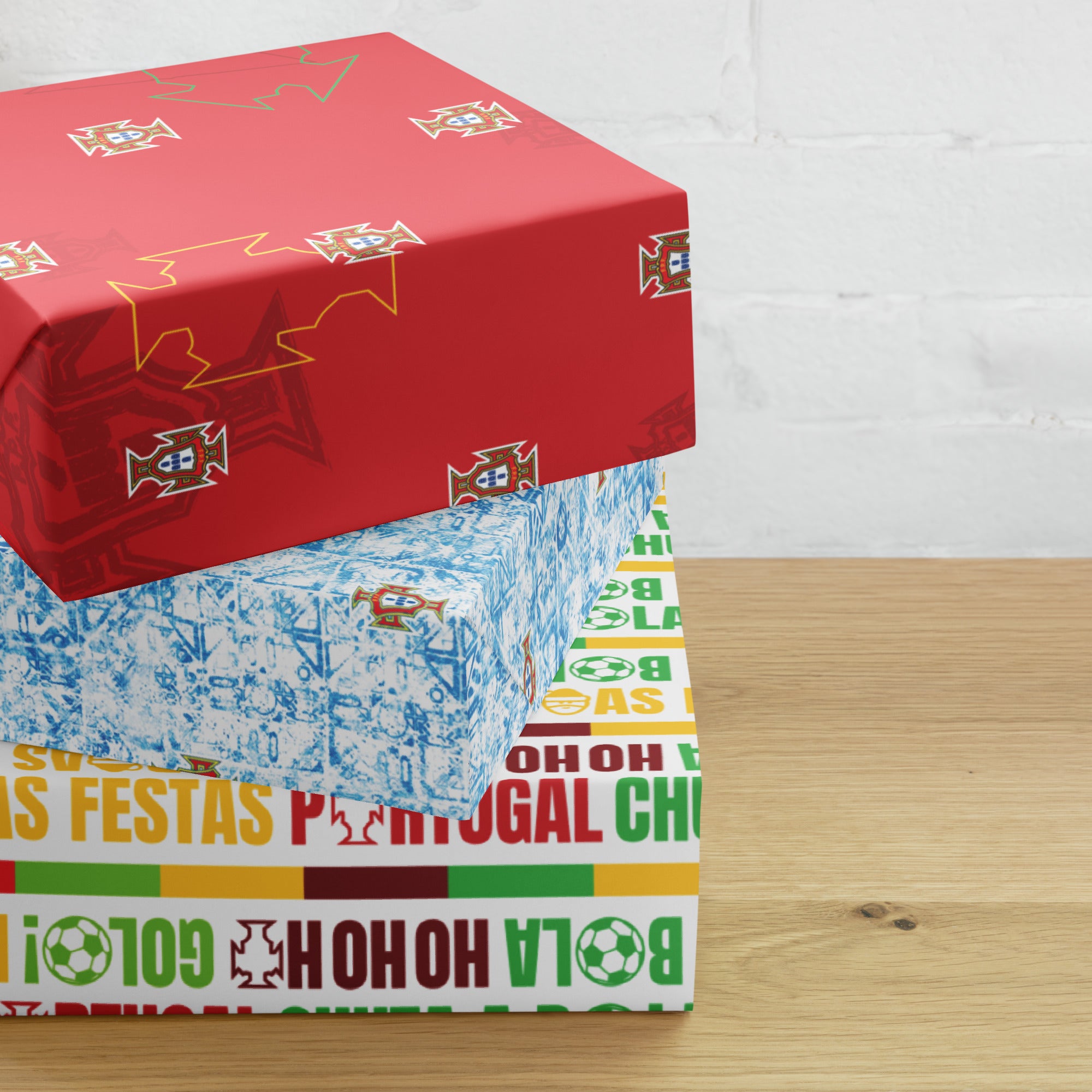 Portugal 1 - Wrapping paper x3 sheets - Papel de Embrulho - Gift