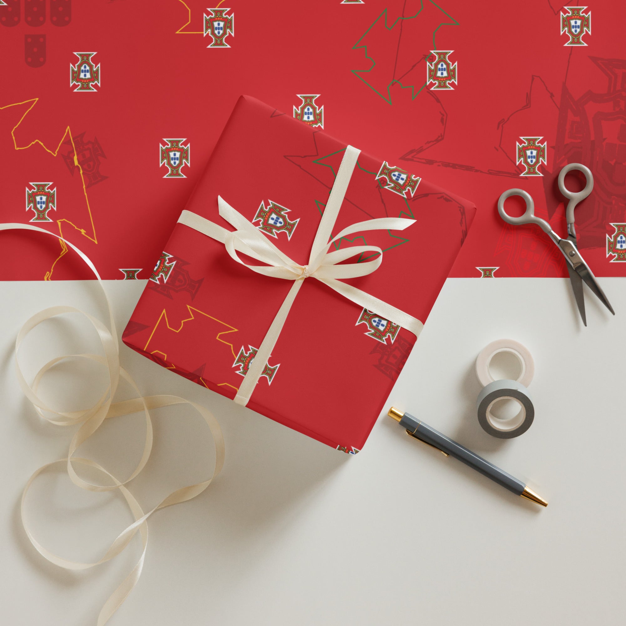 Portugal 1 - Wrapping paper x3 sheets - Papel de Embrulho - Gift